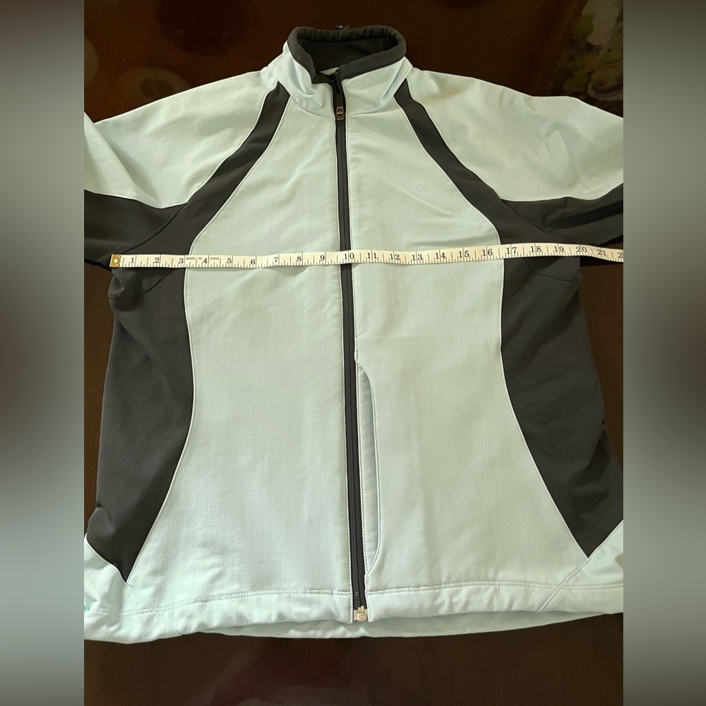 REI woman’s light weight blue and black jacket Size L - Picture 7 of 10